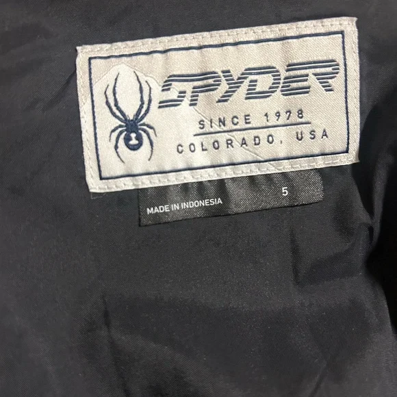 Spyder Red and Gray Kids' Winter Jacket and Pants Set - Picture 12 of 12